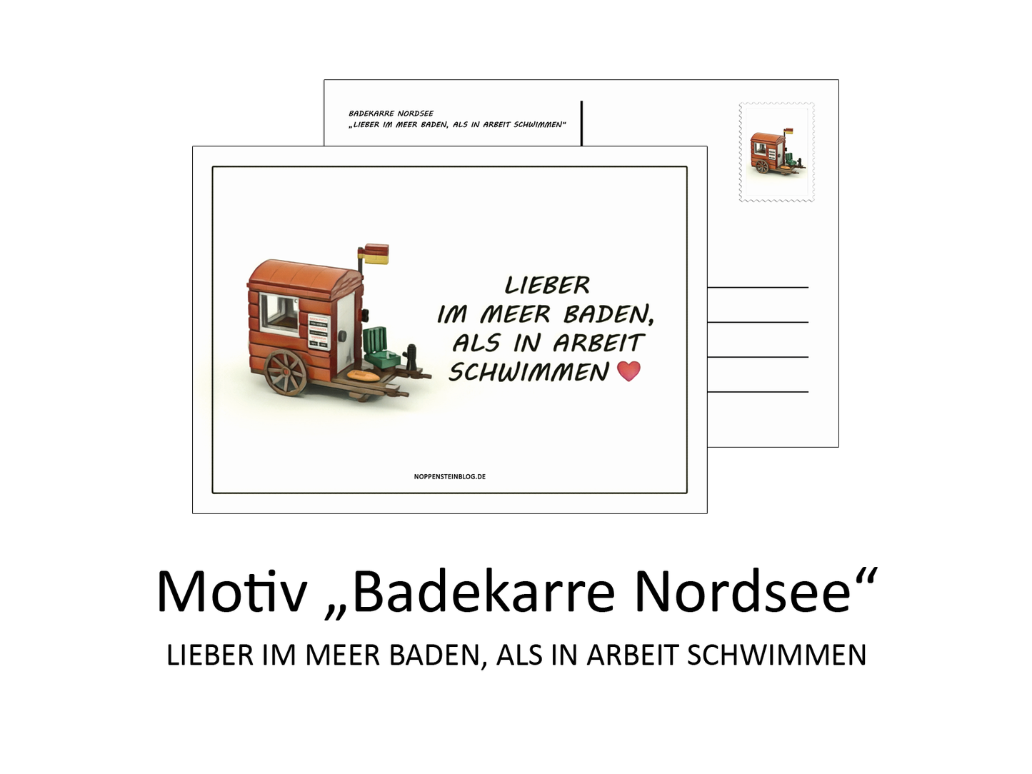 Postkartenset "Lust auf Meer"